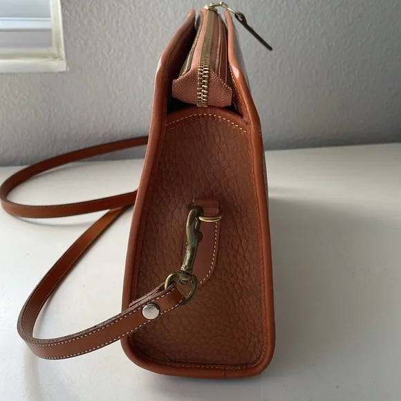 Dooney and Bourke Brown Vintage Crossbody Bag